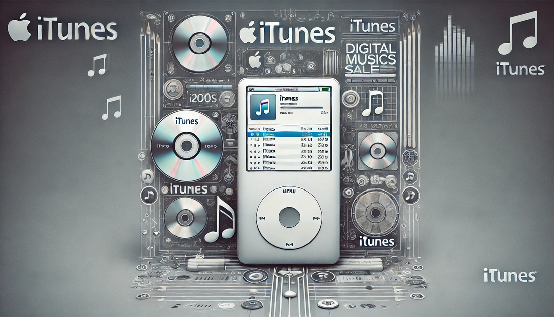 How iTunes Dominated Digital Music Sales in the 2000s